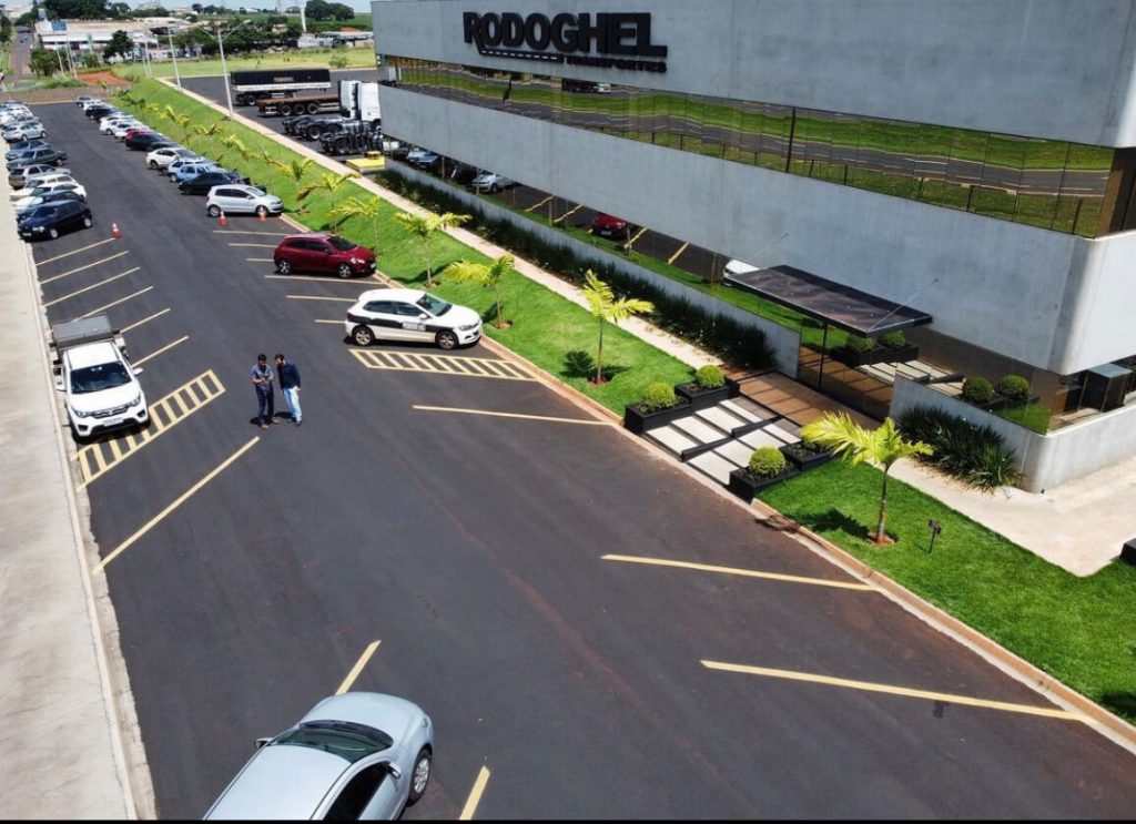 Fachada da empresa Rodoghel